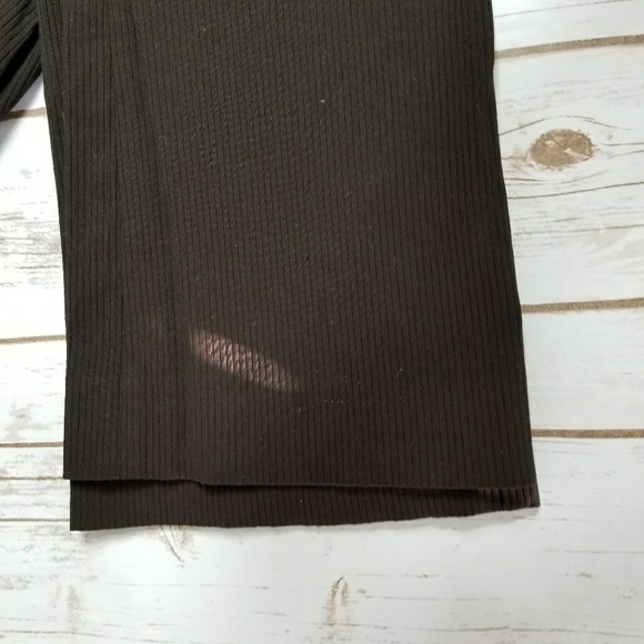 The Limited Brown Ribbed Straight Cut Dress Pant - Picture 6 of 7
